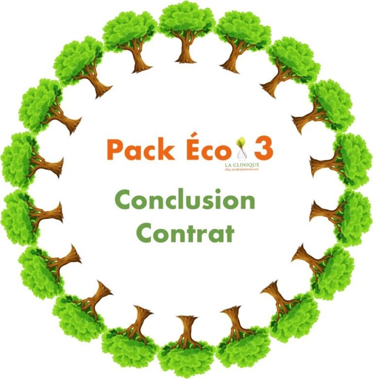 Pack éco 3 Conclusion Contrat