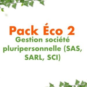 pack éco 2 gestion SAS, SARL, SCI