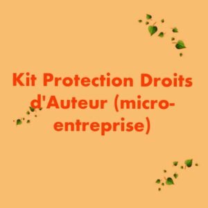 kit protection droits d'auteur micro-entreprise
