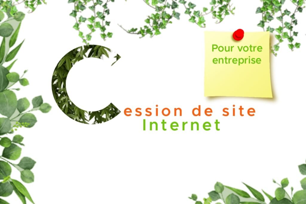 cession d'un site internet