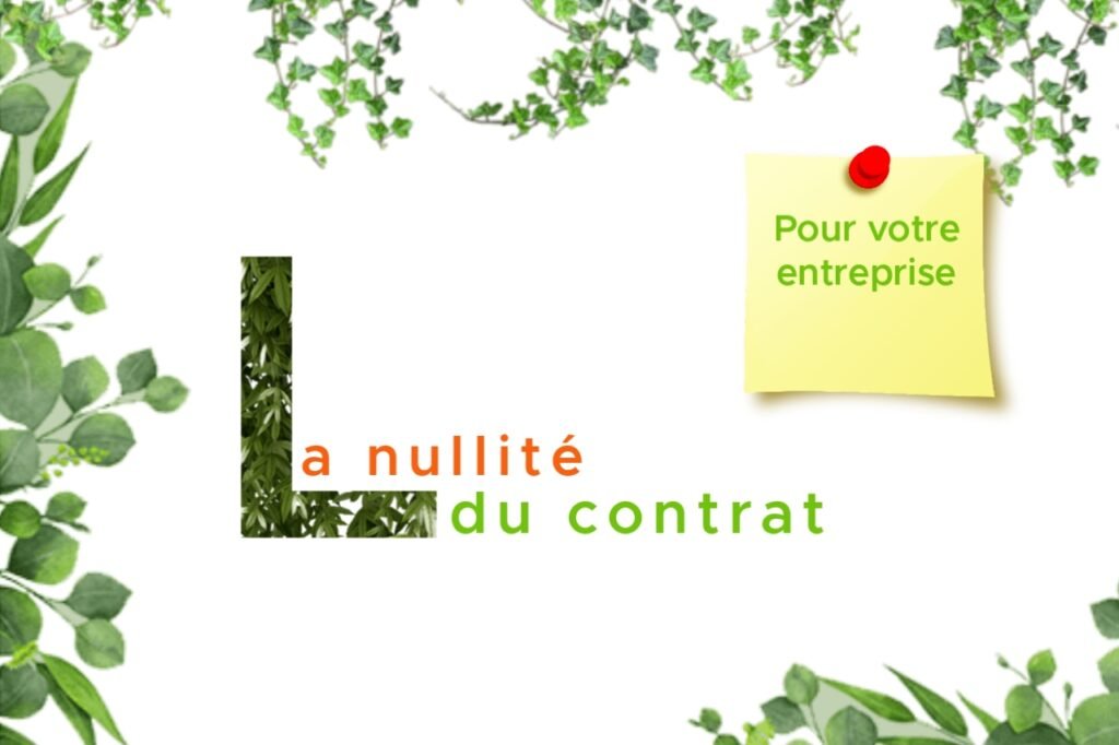 nullité du contrat