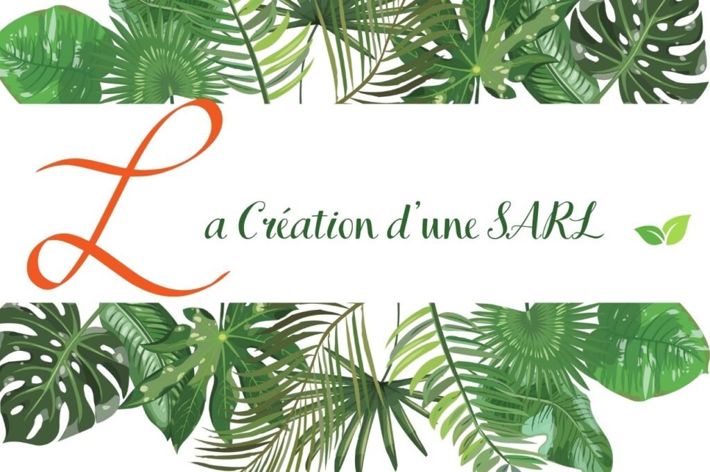 création d'une sarl