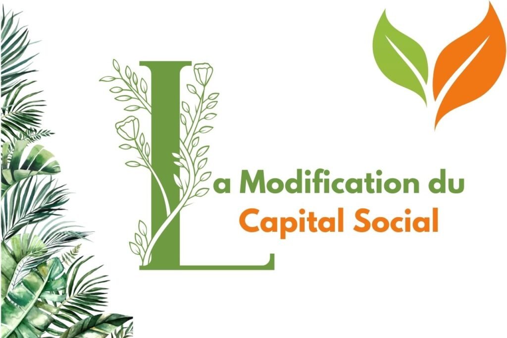 modification du capital social