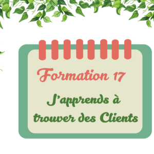 formation 17 j'apprends à trouver des clients